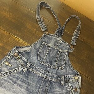 Denim overalls